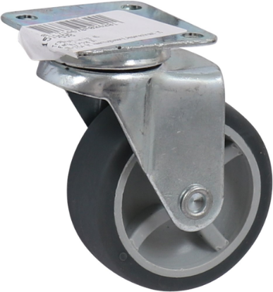 Afbeeldingen van KELFORT Zwenkwiel grijs EV rubber 50MM