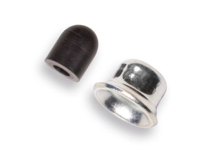 Afbeeldingen van Aanslaghuis metaal rubber zwart