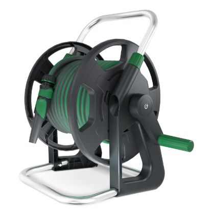 Afbeeldingen van GRIMSHOLM Slangenwagen Classic Handy set (met tuinslang Classic 20M & koppelingen)