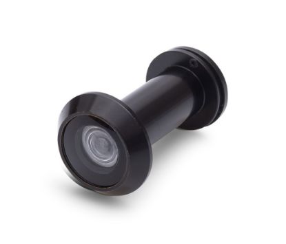 Afbeeldingen van Deurspion 200° Me zwart 14MM 35-55MM 30min