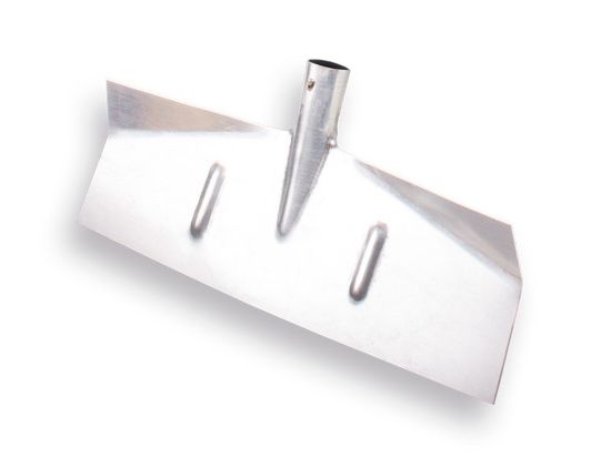 Afbeeldingen van Slijk-/sneeuwschuiver plaatstaal 50X16CM zonder steel