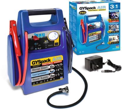 Afbeeldingen van Snelstarter GYS-Pack Air 400 12V voeding