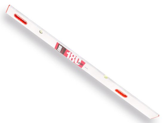 Afbeeldingen van BMI Strijklat met 2 libellen + 2 handgrepen 180CM