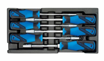 Afbeeldingen van GEDORE Soksleutel-schroevendraaierset 6x