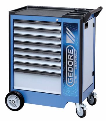 Afbeeldingen van GEDORE Gereedschapswagen 2004 0701 + 8 lades 985X775X475MM