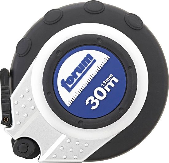 Afbeeldingen van FORUM Rolmaat staalband 13MM 30M