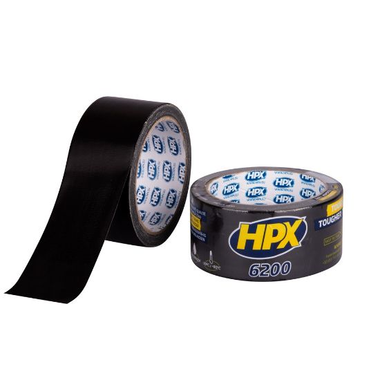 Afbeeldingen van HPX Pantsertape zwart 48MM 10M