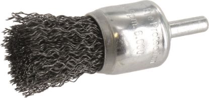 Afbeeldingen van ROTEC Penseelborstel op stift 6MM gegolfd staaldraad 22X0,3MM