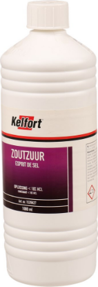 Afbeeldingen van KELFORT Zoutzuur <10% 1L