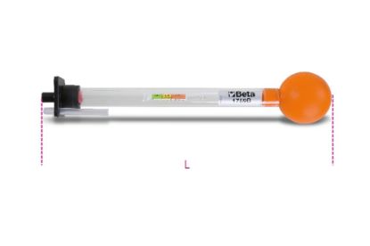 Afbeeldingen van BETA Accuzuurweger glazen cilinder 1759B