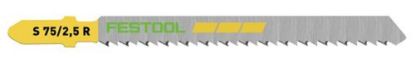 Afbeeldingen van FESTOOL Decoupeerzaagblad WOOD FINE S 75MM 2,5R 5x