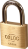Afbeeldingen van OXLOC Cilinderhangslot EV messing laag 40MM KA4002