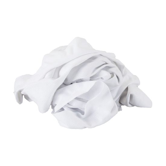 Afbeeldingen van Poetslap handdoekrol tydo wit 10kg