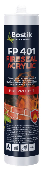 Afbeeldingen van BOSTIK Acrylaatkit brandwerend FP401 wit 310ML