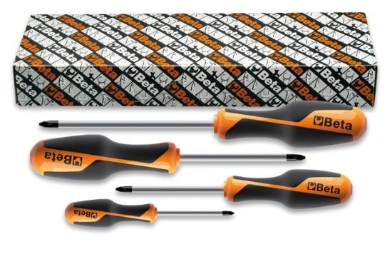 Afbeeldingen van BETA Schroevendraaierset PH 4x PH0-PH3 1262/S4