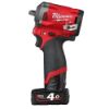 Afbeeldingen van MILWAUKEE Accu slagmoersleutel ⅜" subcompact M12FIW38-422X