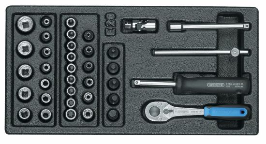 Afbeeldingen van GEDORE Gereedschapmodule leeg 1500 E-20 L