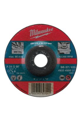 Afbeeldingen van METAL GRIND.WHEEL GRW SG27/125X6 P25M