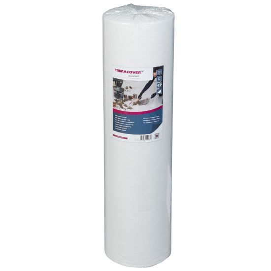 Afbeeldingen van PrimaCover Afdekvlies zelfklevend 180g/m2 wit 1.00x50m