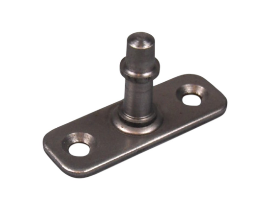 Afbeeldingen van Stelpen met rand RVS tbv raamuitzetter