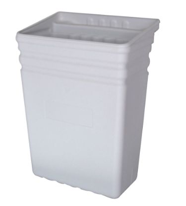 Afbeeldingen van MATADOR Afvalbak HX 808U-3 wit 350X240X470MM