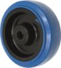 Afbeeldingen van KELFORT Wiel blauw rubber rollager en velg 200MM