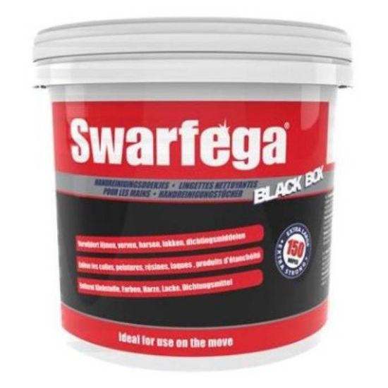 Afbeeldingen van Blackbox emmer 150 doekjes