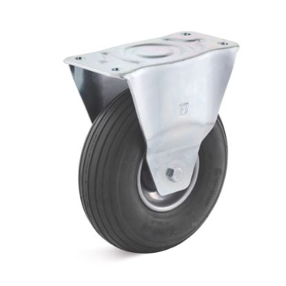 Afbeeldingen van TORWEGGE Bokwiel luchtband met plaat LRS1 260X85MM h=295MM 200kg