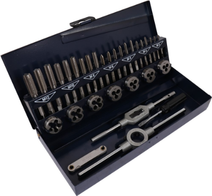 Afbeeldingen van KELFORT Tappen- en snijplatenset M3-M12 33x