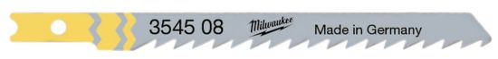 Afbeeldingen van MILWAUKEE Decoupeerzaagblad U-schacht hout A2202 75X4MM 5x