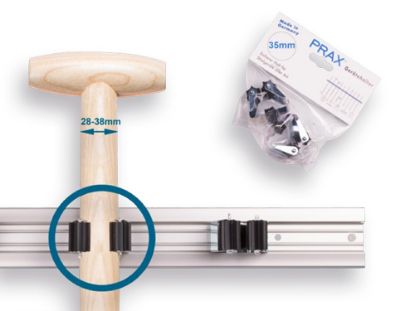 Afbeeldingen van PRAX Steelklem 35MM t.b.v. stelen van 28-38MM 2x 