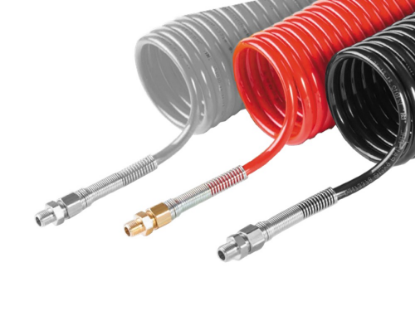 Afbeeldingen van Spiraal PA DIN74323 9X12MM AK rood WL3,5