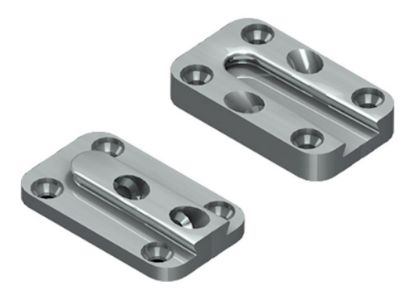 Afbeeldingen van GEBR. BODEGRAVEN Blinde houtverbinding ALU 50X30X12MM 50X80MM