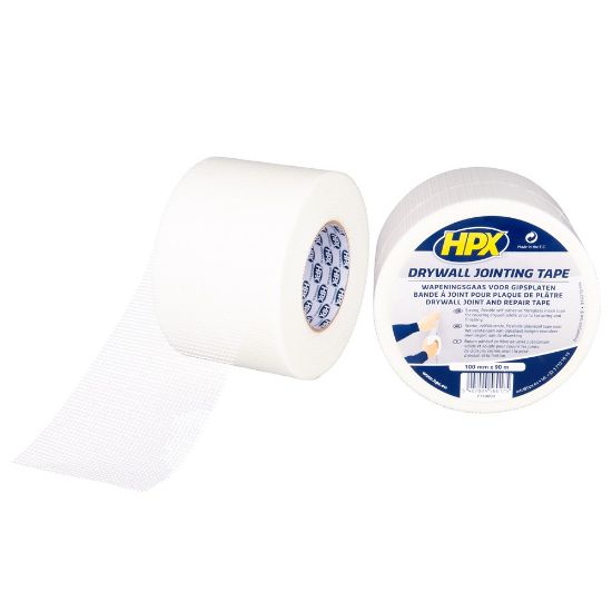 Afbeeldingen van HPX Wapeningsgaas t.b.v. gipsplaten 100MM 90M