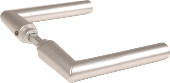 Afbeeldingen van OXLOC Deurkruk haaks-model Nice aluminium F1 53-57MM