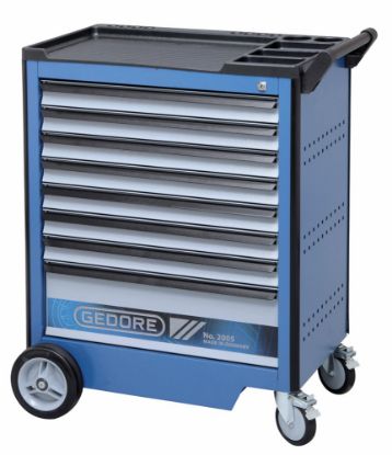 Afbeeldingen van GEDORE Gereedschapswagen 2005 0701 + 8 lades 985X775X475MM