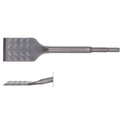 Afbeeldingen van ROTEC Tegelbeitel SDS-Plus gebogen V-Breaker 50X250MM