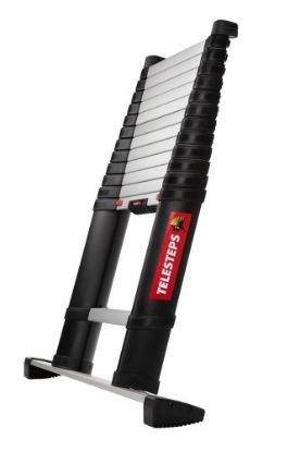 Afbeeldingen van TELESTEPS Telescoopladder Prime-Line met stabilisatiebalk 4,1M
