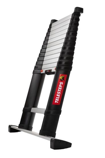 Afbeeldingen van TELESTEPS Telescoopladder Prime-Line met stabilisatiebalk 4,1M