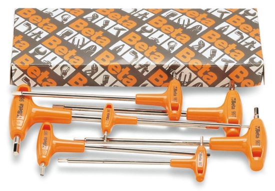 Afbeeldingen van BETA Haakse stiftsleutelset 96T/S6 6x