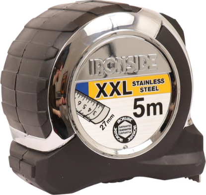 Afbeeldingen van IRONSIDE Rolmaat RVS/rubber 27MM 5M