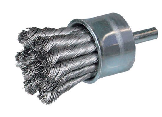 Afbeeldingen van HIKOKI Penseelborstel 20X6X0,26MM getordeerd staaldraad 751340