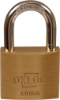 Afbeeldingen van OXLOC Cilinderhangslot EV messing laag 40MM KA4001