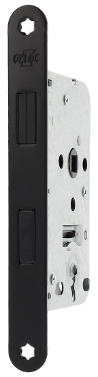 Afbeeldingen van OXLOC Klavierslot magneet dag-/nachtslot RVS zwart
