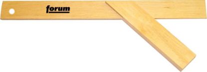 Afbeeldingen van FORUM Verstekmaat beukenhout wit 400MM