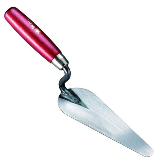 Afbeeldingen van MELKMEISJE Kattentong troffel houten greep 160MM