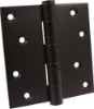 Afbeeldingen van OXLOC Kogellagerscharnier RVS zwart rechte hoeken 89X89MM