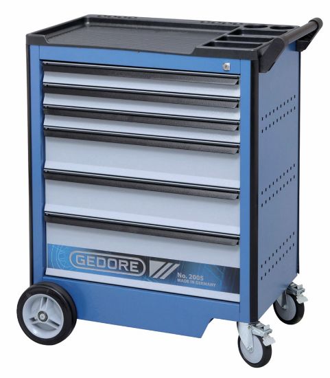 Afbeeldingen van GEDORE Gereedschapswagen 2005 0321 + 6 lades 985X775X475MM