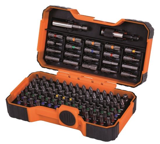 Afbeeldingen van BAHCO Bitset ¼" DIN3126 100x