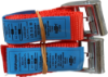Afbeeldingen van KELFORT Spanband rood set 25MM 0,5M met klemgesp 2x